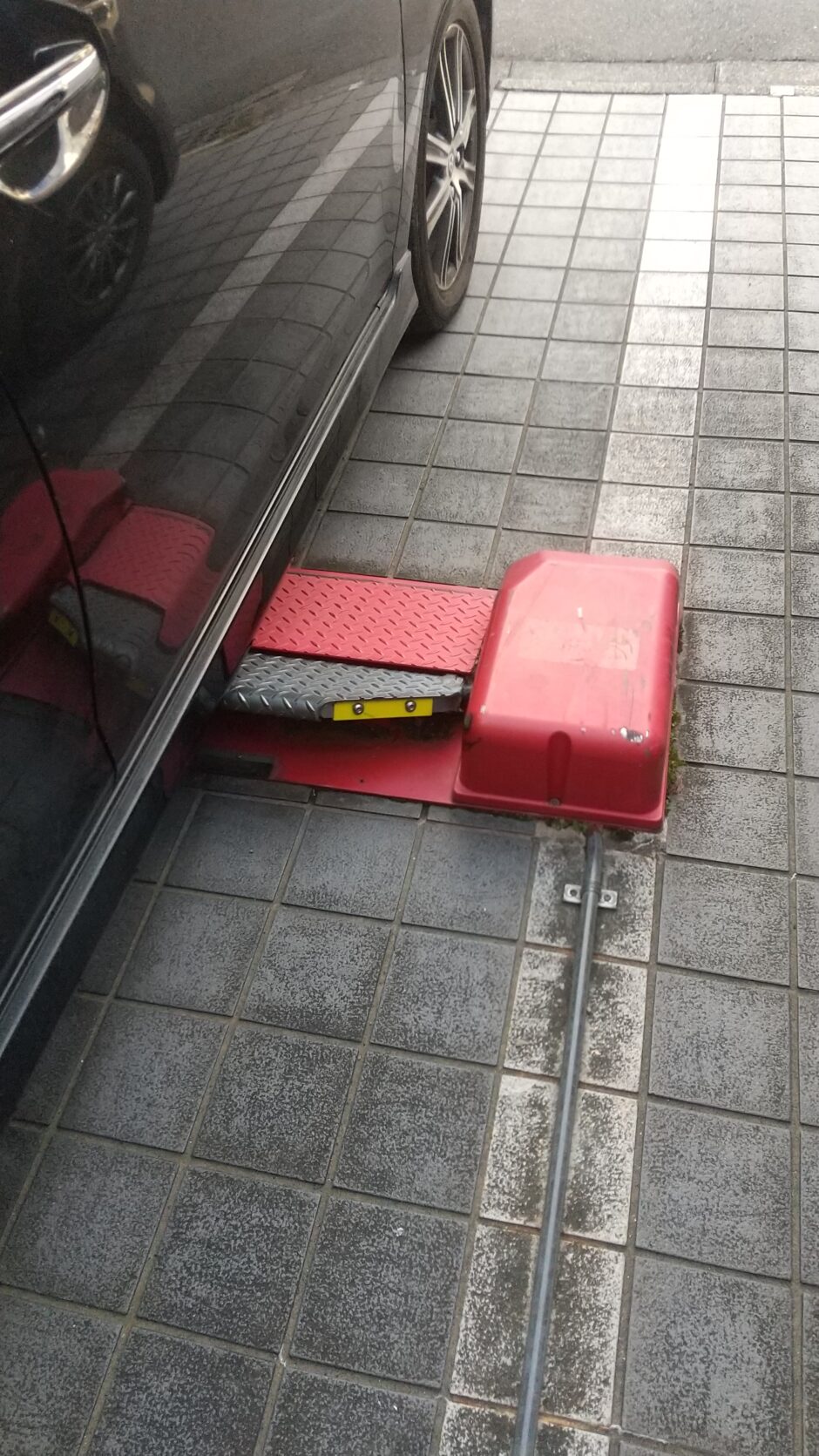 光センサーロック板