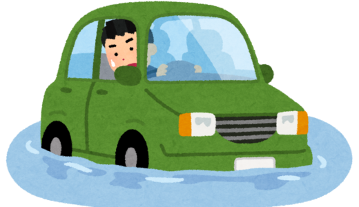 大雨時に水没しやすいコインパーキングの特徴や対策・責任について